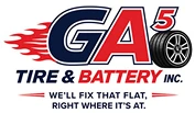 GA5 Tire and Battery